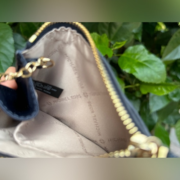 Michael Kors Jet Set TZ Coin Wallet MK Admiral - Picture 7 of 8